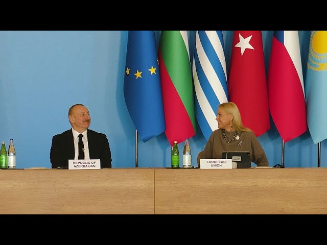 ⁣EU gas diversification and Azerbaijan's green energy commitment on agenda at Baku meetings