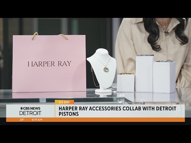 Harper Ray Accessories partners with Detroit Pistons