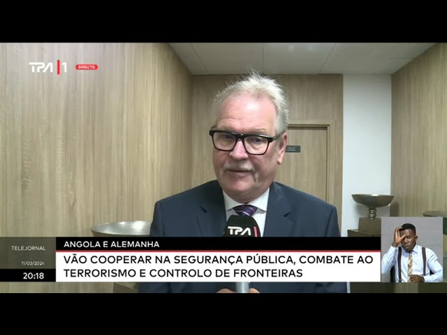 Angola e Alemanha vão cooperar na Segurança Pública, combate ao terrorismo e controlo de fronteir