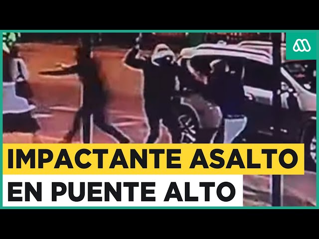 Impactante asalto en Puente Alto: Vecinos protestan por falta de seguridad