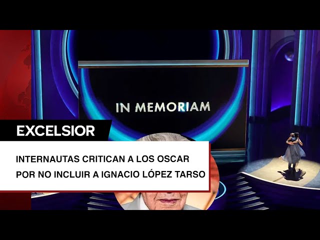 Internautas critican a los Oscar por no incluir a Ignacio López Tarso en el In Memoriam