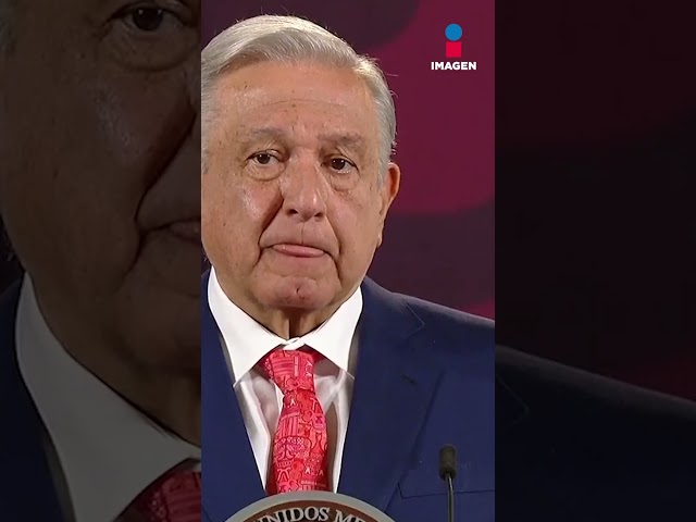 López Obrador habla sobre las manifestaciones que se han registrado en Palacio Nacional | Shorts