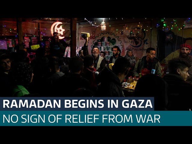 Ramadan in Gaza offers little respite as Netanyahu vows to invade Rafah | ITV News