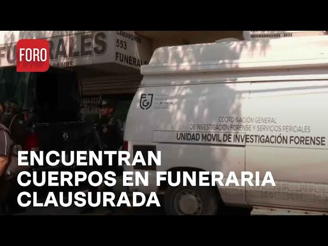 ⁣Denuncian hallazgo de cuerpos en funeraria clausurada, CDMX - Noticias MX