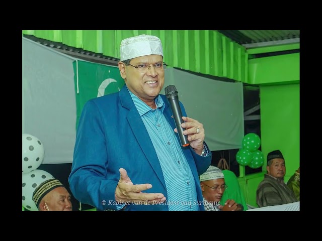 RAMADAN BOODSCHAP 2024 VAN PRESIDENT CHANDRIKAPERSAD SANTOKHI