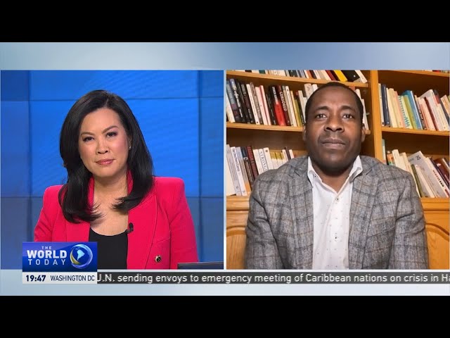 Roromme Chantal discusses ongoing crisis in Haiti