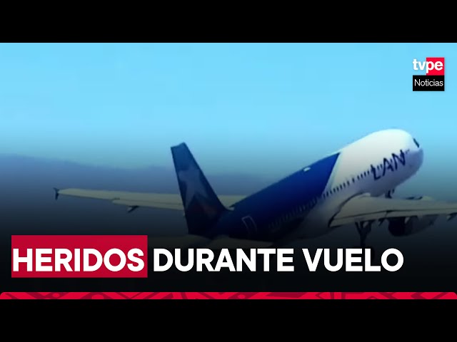 Nueva Zelanda: más de una decena de pasajeros resultó herida durante vuelo de Latam