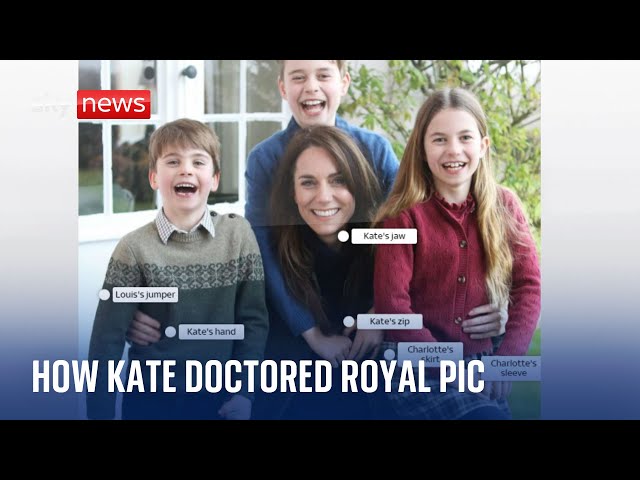 How Kate manipulated the royal Mother's Day family picture