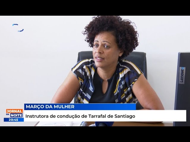 A professora de condução de Tarrafal de Santiago