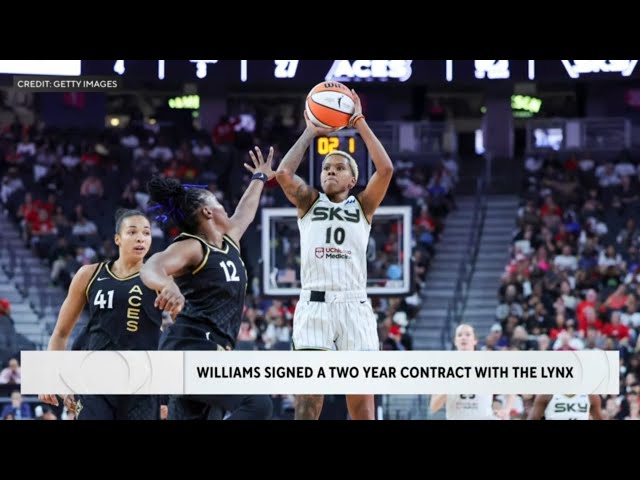 ⁣Minnesota Lynx sign free agent Courtney Williams