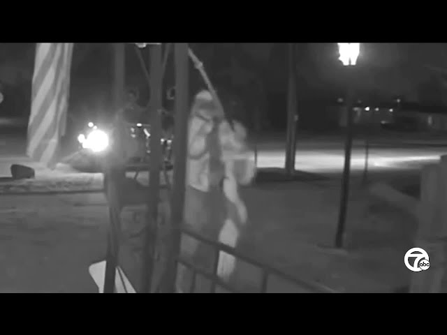 ⁣St. Clair Shores man has Israeli flag stolen, vandalized four times in a single month