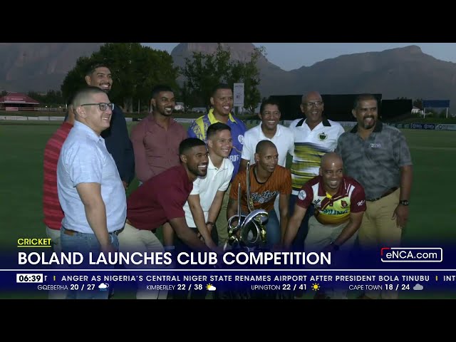 Cricket | Boland launches club competition