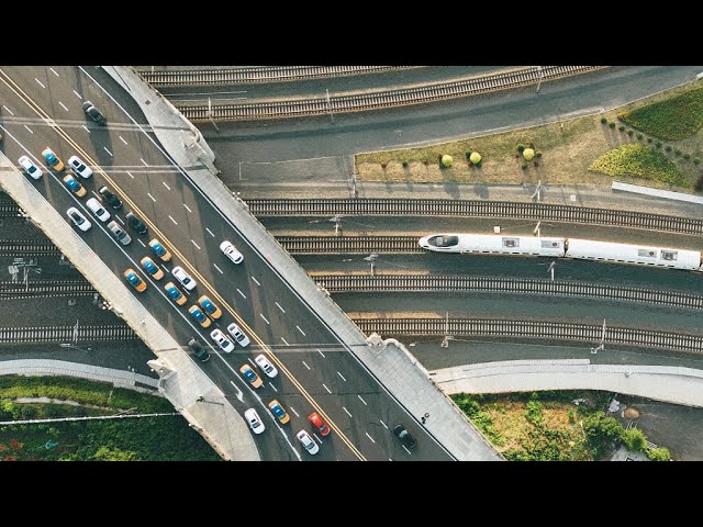 Live: Jihong Bridge offers a picturesque view of China's Harbin