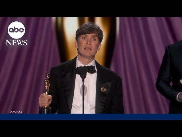 ⁣'Oppenheimer' wins big at Oscars