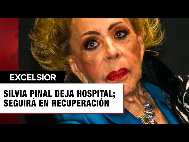 Silvia Pinal sale del hospital tras 11 días internada; seguirá recuperación desde su casa