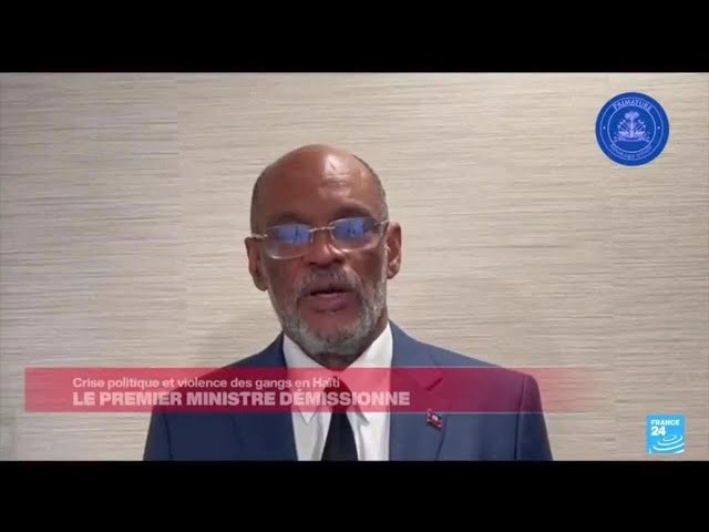 Démission du Premier ministre haïtien Ariel Henry • FRANCE 24