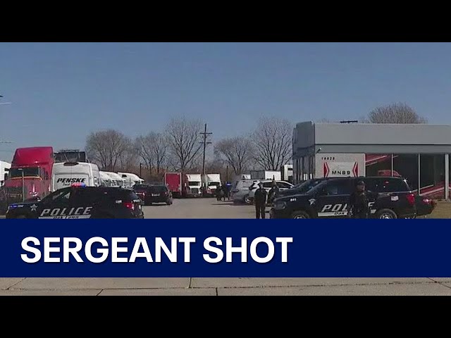 Off-duty Oak Lawn police sergeant shot 5 times after employee argument; offender in custody