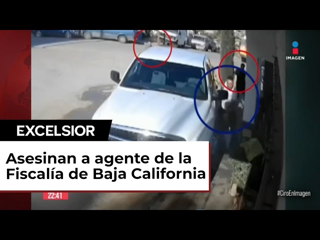 Asesinan a policía en Tijuana mientras lavaba su auto