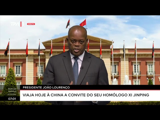 Presidente João Lourenço viaja hoje à China a convite do seu homólogo XI Jinping