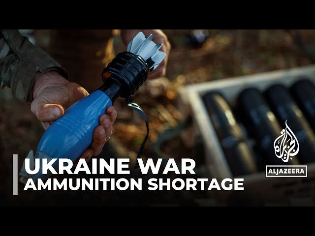 Ukraine ammunition shortage: US and European aid stalls