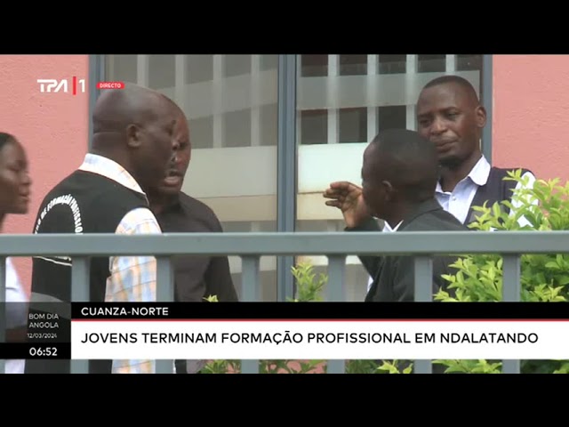 Cuanza-Norte: Jovens terminam formação profissional em Ndalatando