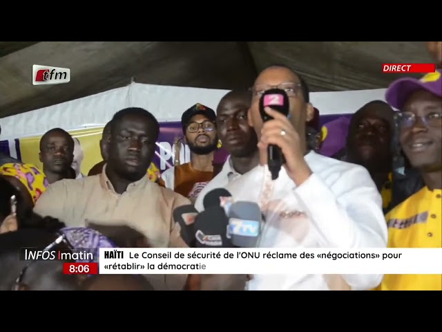 Actualités nationales en wolof avec Cheikh Tidiane Diaho - Infos matin du 12 Mars 2024