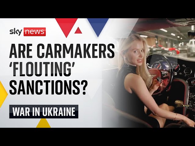 Are British carmakers getting around sanctions on Russia? | Russia-Ukraine war