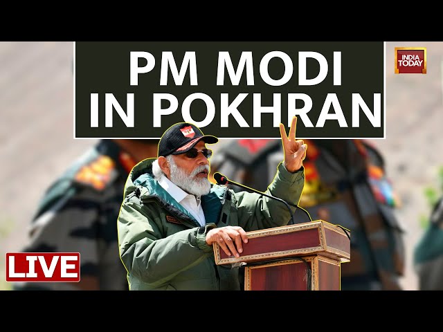 PM Modi LIVE: PM Modi Attends Exercise Bharat Shakti In Pokhran, Rajasthan | PM Modi In Pokhran