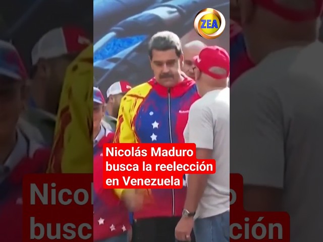 Nicolás Maduro busca la reelección en Venezuela | Shorts | Zea