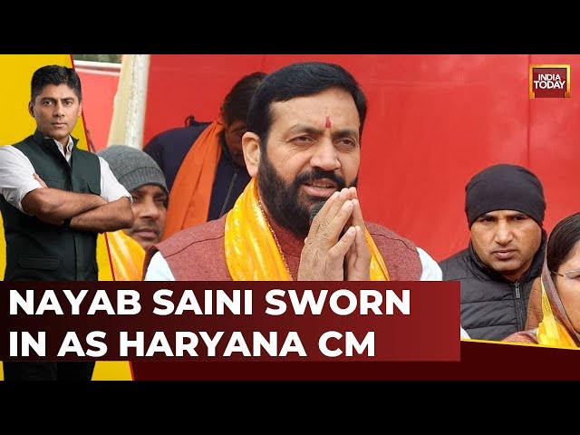 NewsTrack With Gaurav Sawant: BJP-JJP Breakup, Nayab Singh Saini Takes Oath As Haryana CM