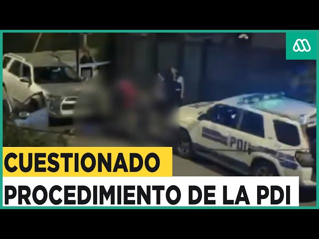 “Se equivocaron de personas”: PDI balea a padre e hijo tras huir de policías de civil