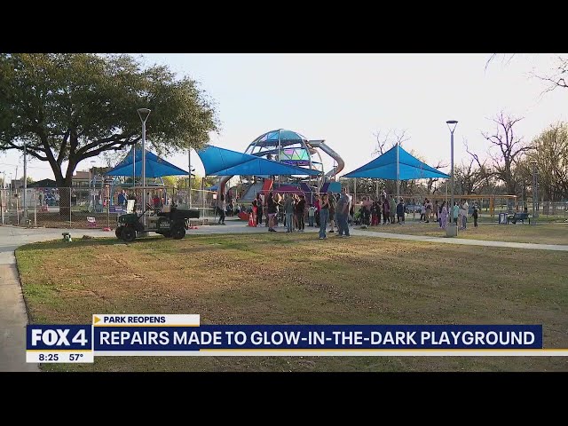 ⁣Repairs made to popular glow-in-the-dark park