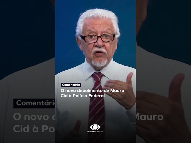 O novo depoimento de Mauro Cid à Polícia Federal #shorts