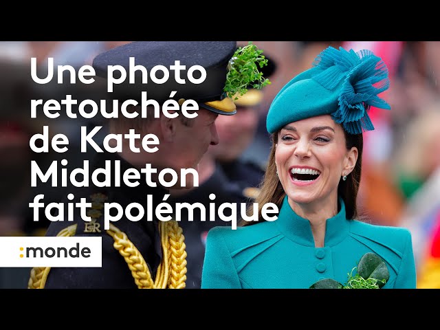 Famille royale : la photo retouchée de Kate Middleton sème le trouble