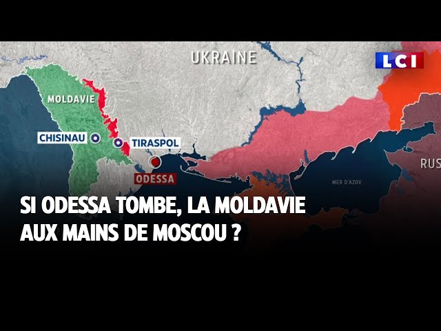 Si Odessa tombe, la Moldavie aux mains de Moscou ?