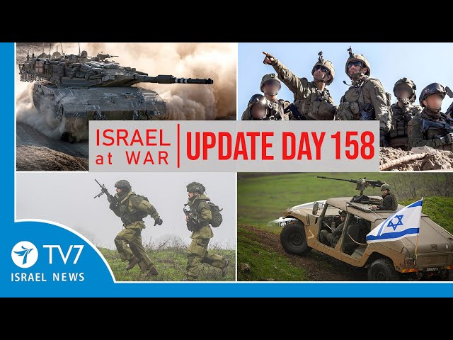 TV7 Israel News - Sword of Iron, Israel at War - Day 158 - UPDATE 12.03.24