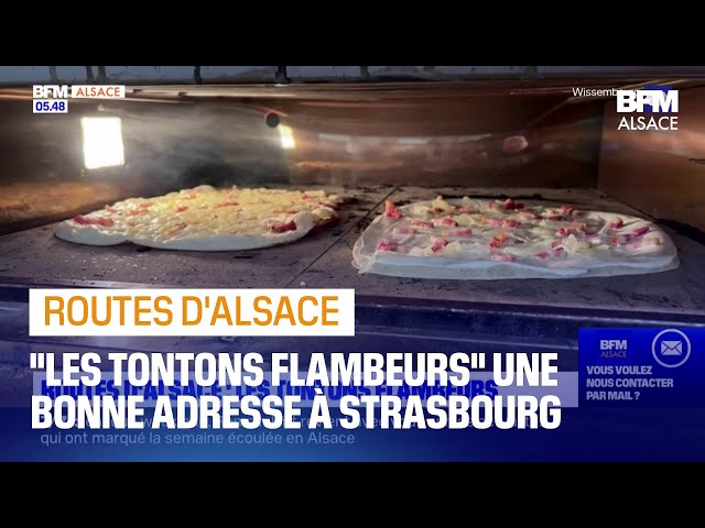 Un restaurant spécialisé dans la tarte flambée reconnu à Strasbourg