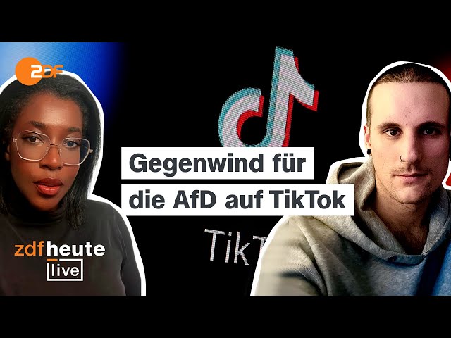 AfD dominiert Tiktok: Können Nutzer und Politiker dagegenhalten? | ZDFheute live