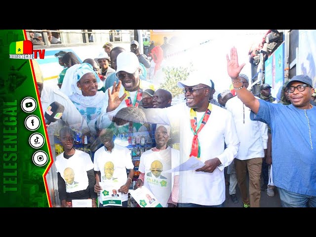 [LIVE] CARAVANE DU PRÉSIDENT KHALIFA ABABACAR SALL À MBOUR