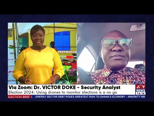 Election 2024: Having drones operating by any groups on election day is illegal - Dr. Victor Doke.