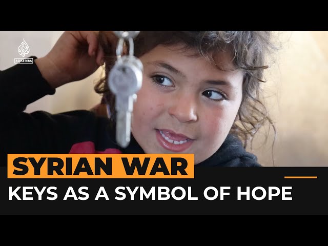 Displaced Syrians keep keys to their homes, like Palestinian refugees | Al Jazeera Newsfeed