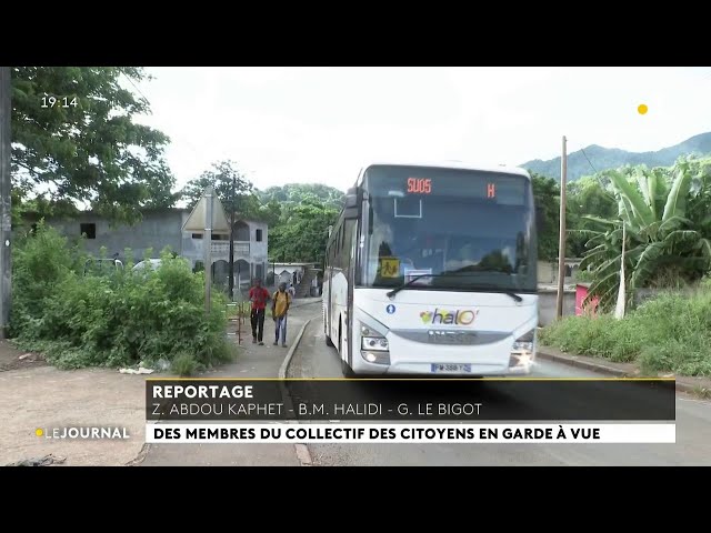 Des membres du collectif des citoyens en garde à vue