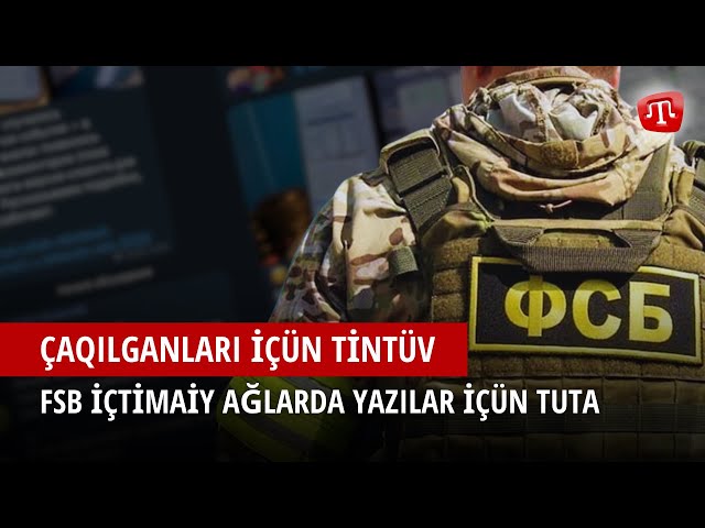 ZAMAN QT: ÇAQILGANLARI İÇÜN TİNTÜV FSB İÇTİMAİY AĞLARDA YAZILAR İÇÜN TUTA