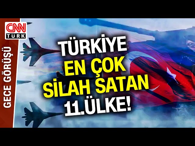 Türkiye Silah İhracatında 11'inci! Son 10 Yılda İhracat %106 Arttı!