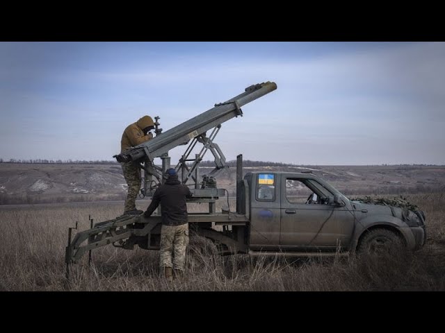 Intensos ataques de Ucrania con drones en una jornada de sobresaltos para Rusia