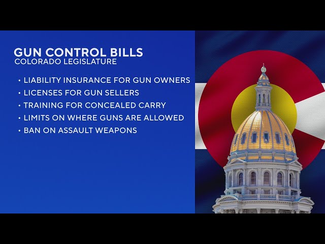 State lawmakers to debate 10 gun control bills at the Colorado Capitol