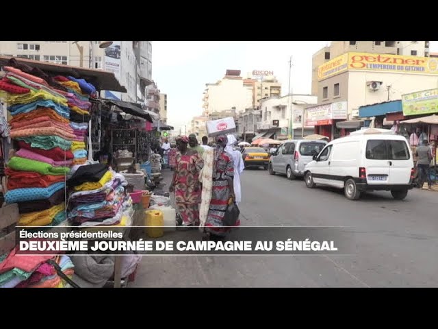 Sénégal : Deuxième journée de campagne de l'élection présidentielle • FRANCE 24