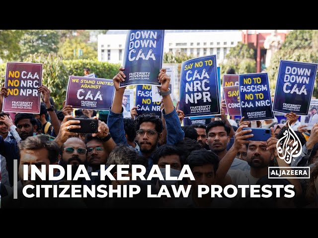 India implements citizenship law: Protests erupt in Kerala and Assam states