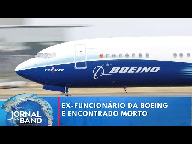 Ex-funcionário da Boeing é encontrado morto após denunciar empresa | Jornal da Band