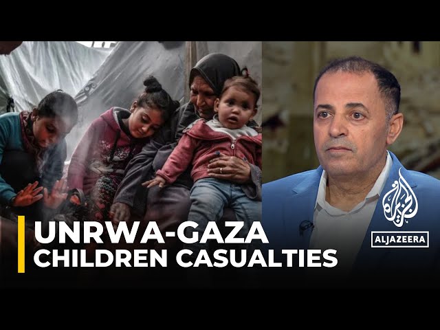 UNRWA chief: More children have been reported killed in Gaza than four years of war worldwide